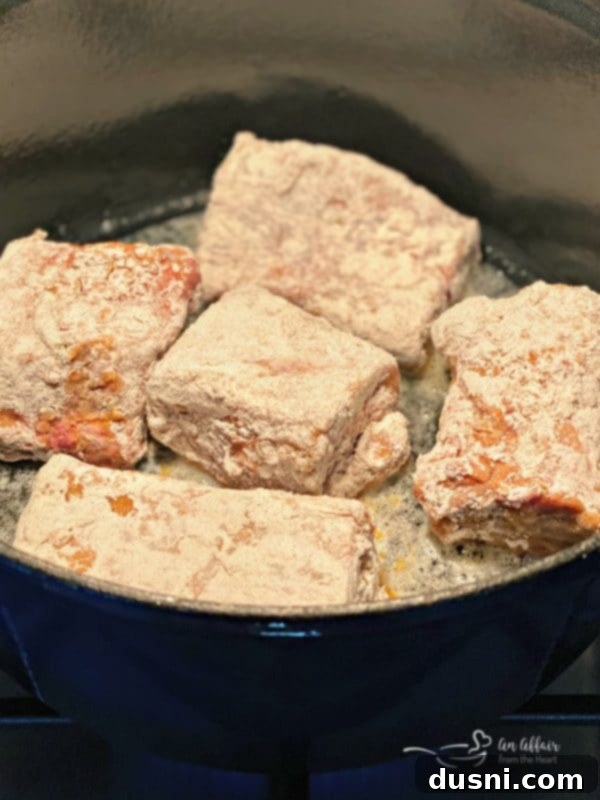 Tender Braised Beef Short Ribs with Red Eye Gravy 7 Braised Beef Short Ribs prep3