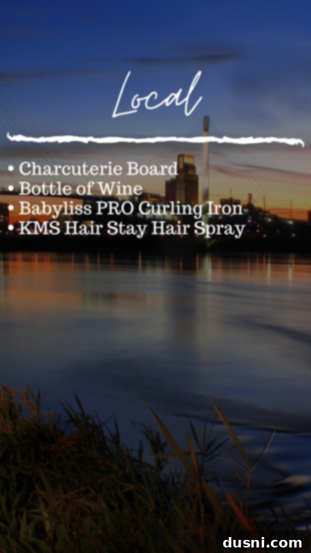 Total retail value for local winner: $108