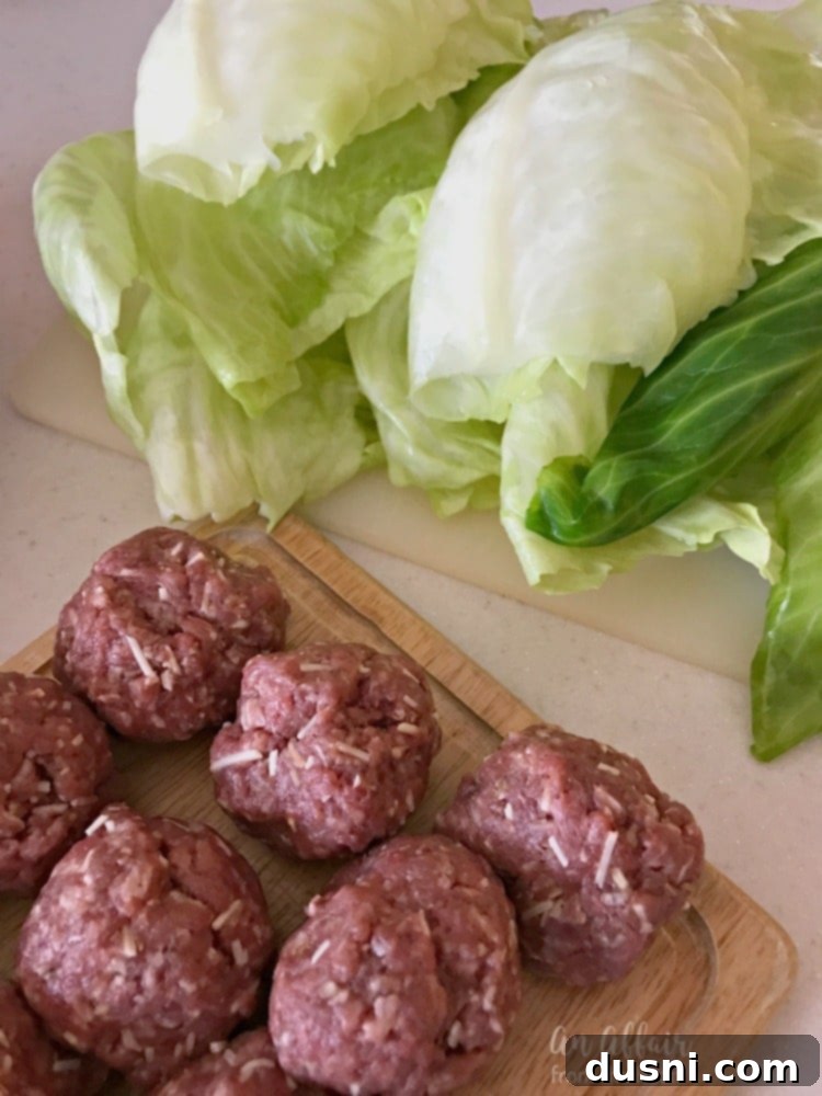 Stuffed Cabbage Rolls - An Affair from the Heart