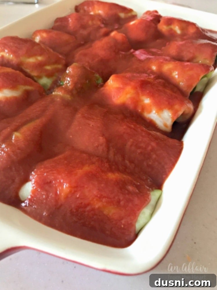 Stuffed Cabbage Rolls - An Affair from the Heart