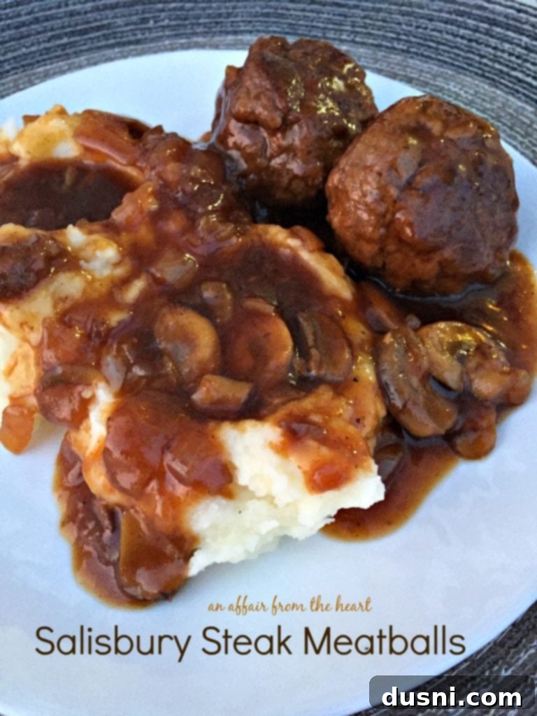 Classic Salisbury Steak Meatballs 19 Salisbury Steak Meatballs