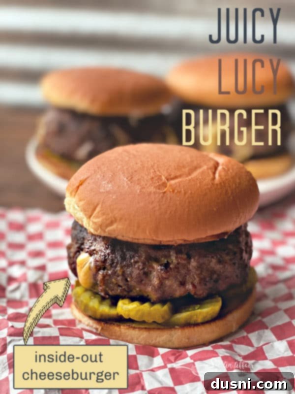 Molten Core Cheeseburger 13 Final Jucy Lucy Burger