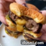 Molten Core Cheeseburger 15 Juicy Lucy Burger inside