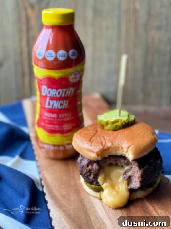 Molten Core Cheeseburger 3 Jucy Lucy Burger ready to be served