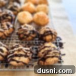 Close up of Coconut Macaroons on a cooling rack