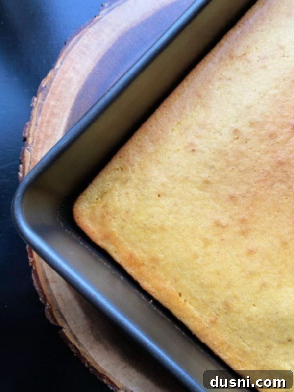Fluffy Honey Cornbread Bliss 8 Homemade Honey Cornbread ready for the oven