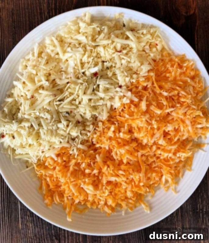 Why Freshly Grated Cheese Beats the Bag Every Time 10 Close up of freshly grated cheese