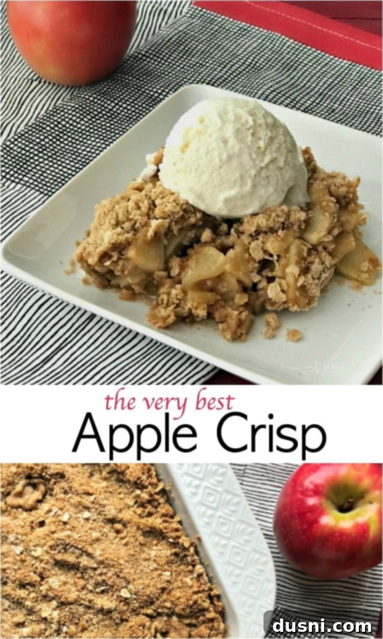 The Very BEST Apple Crisp - An Affair from the Heart