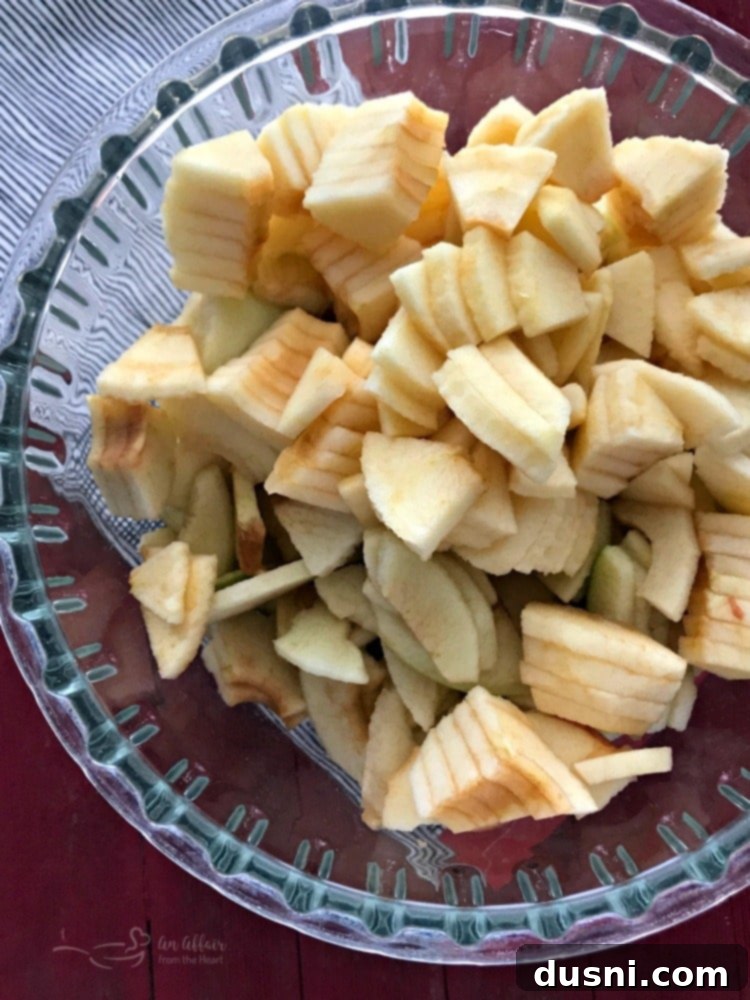 The Very BEST Apple Crisp