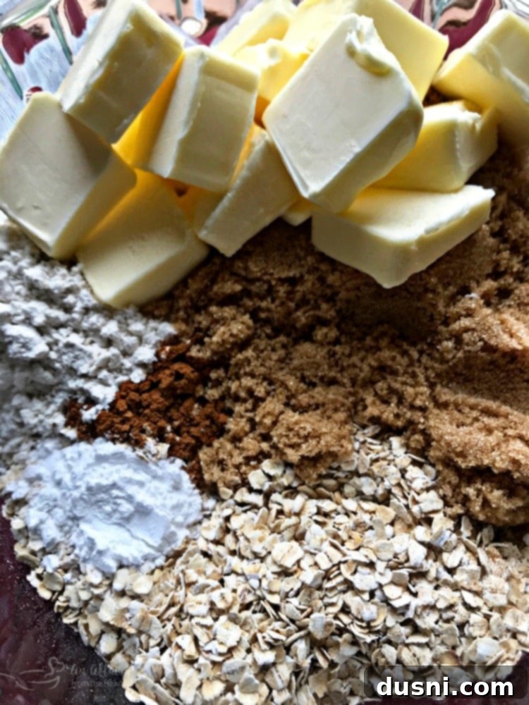 The Very BEST Apple Crisp