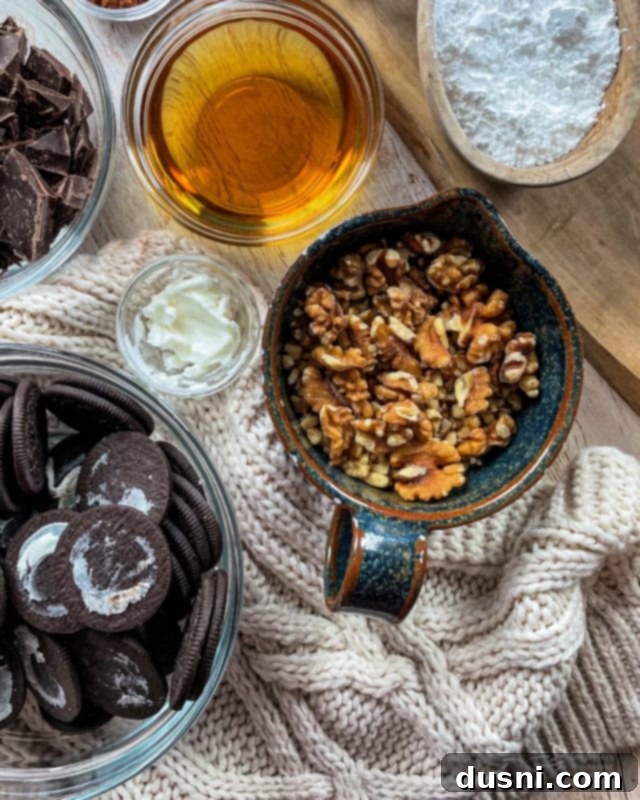 Decadent Bourbon Chocolate Truffles 11 Close-up of a Bittersweet Chocolate Bourbon Ball