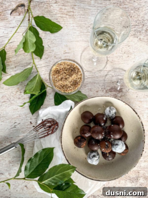 Decadent Bourbon Chocolate Truffles 13 Kentucky Bourbon bottle with chocolate chips