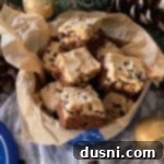 Cookie Dough Brownie Dream 20 Chocolate Chip Cookie Dough Brownies in a cookie tin