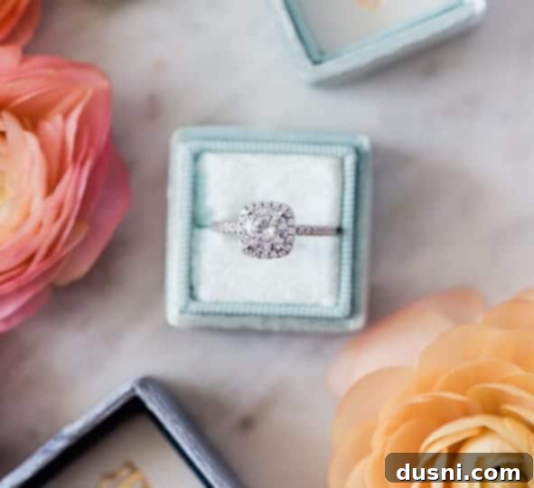 Radiant Island Fizz 5 Image featuring a Clean Origin lab-grown diamond ring.