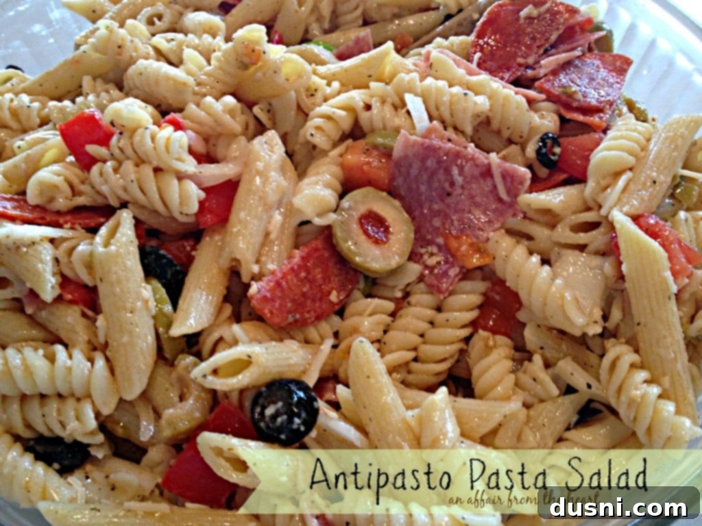 Italian Deli Pasta Salad 16 Antipasto Pasta Salad
