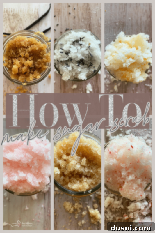 How to Make Homemade Sugar Scrub