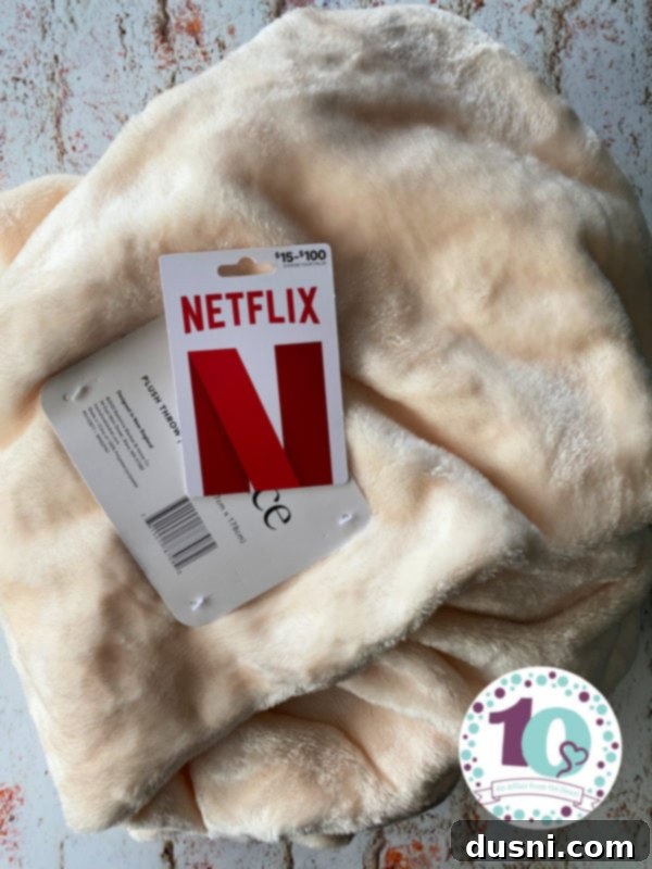 Netflix and Blanket Giveaway