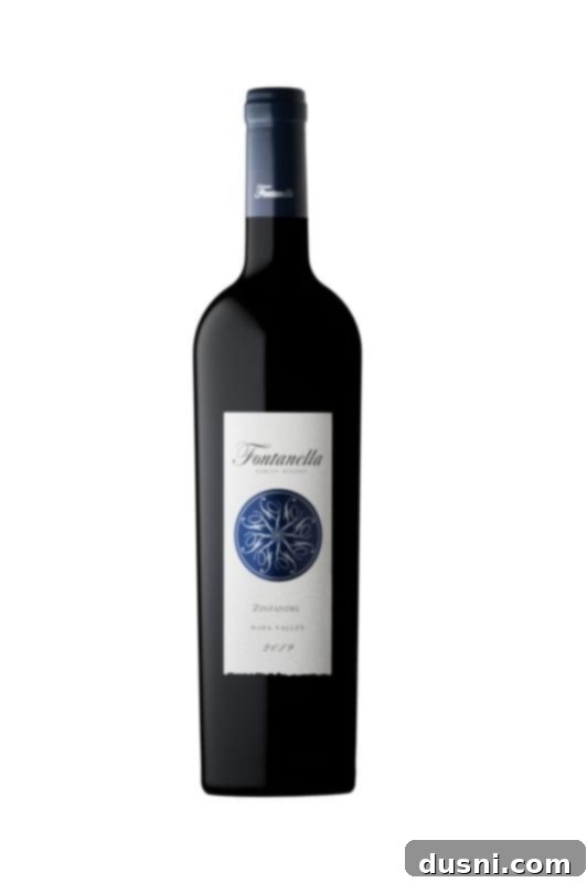Front view of Fontanella wine