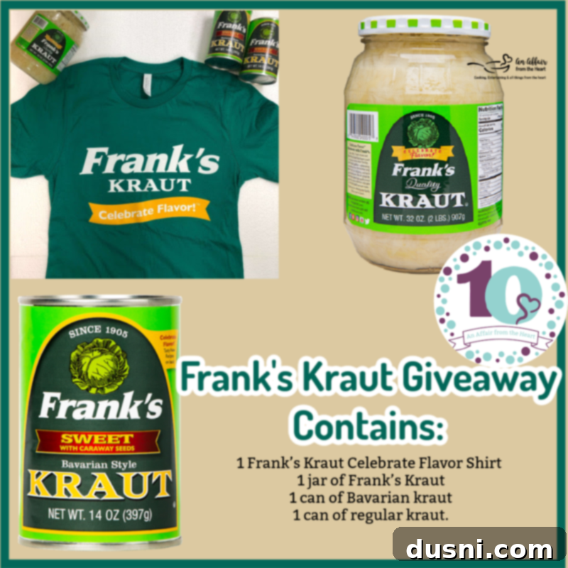 Reuben Crescent Breakfast Bake 13 Frank's Kraut Giveaway banner