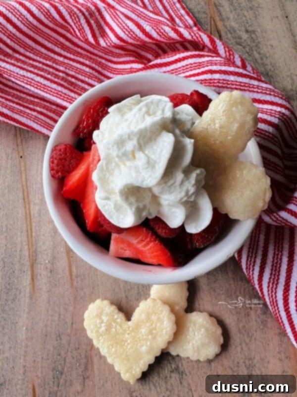 Culinary Anthem Remix 10 Close-up view of Deconstructed Berry Pies served in individual clear glasses.