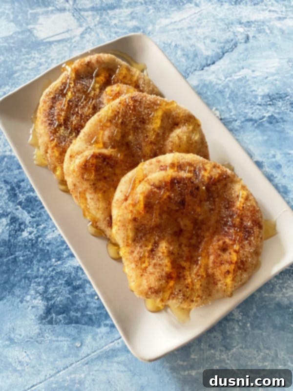 Native Fry Bread Tacos 12 Two pieces of Indian Fry Bread, one on top of the other.