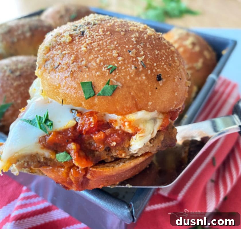 Hearty Italian Meatloaf Sliders 12 Freshly baked Italian Meatloaf Sliders, hot and bubbly