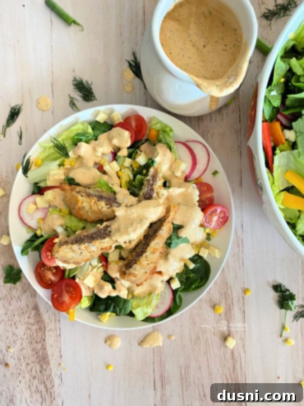 Hearty Italian Meatloaf Sliders 19 Southwestern salad with steak strips and chipotle ranch dressing