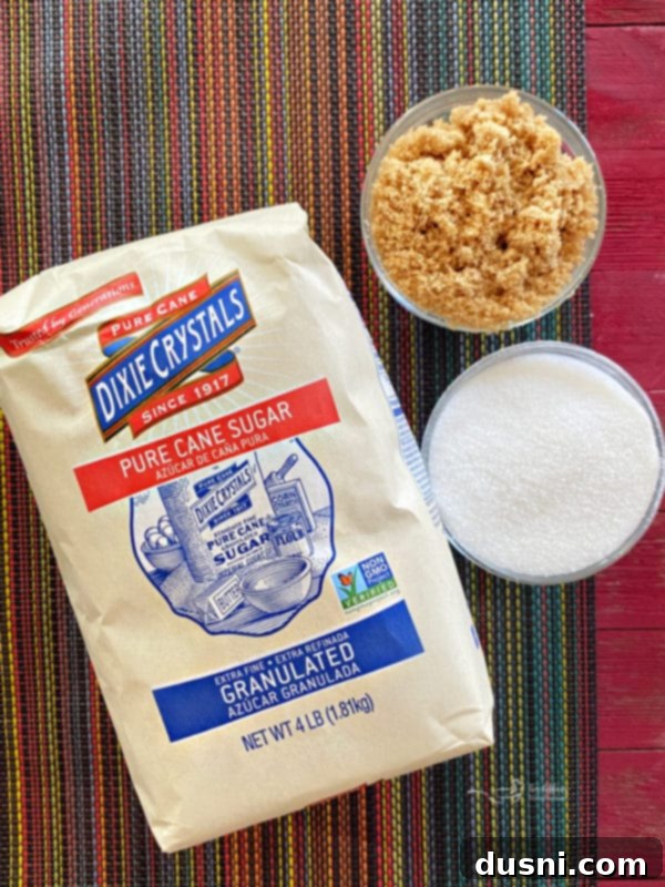 Butterscotch Cookies Ingredients sugars on surface