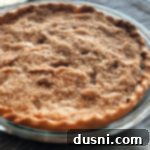 Spiced Peach Pie with Crumb Topping