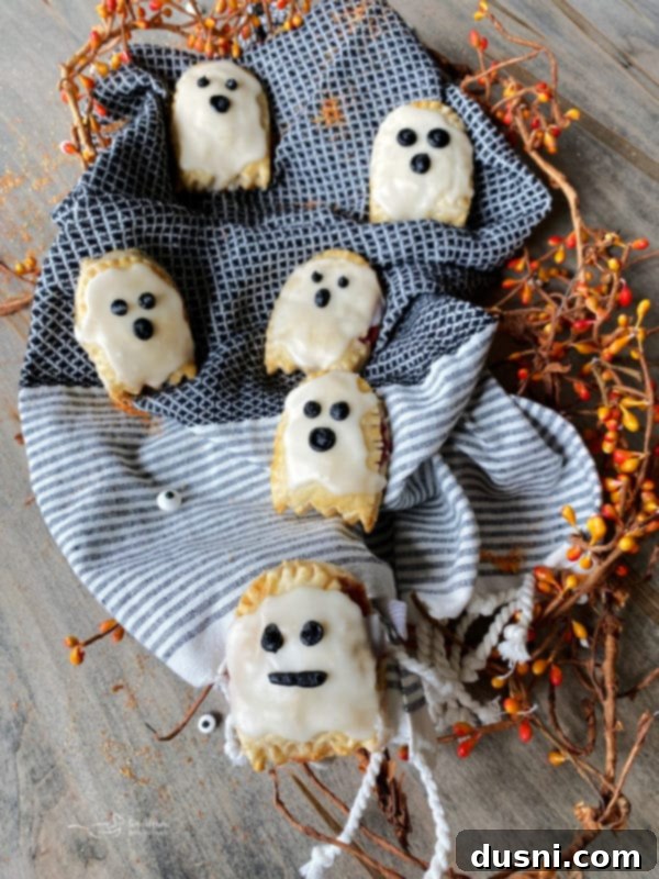 A close-up of a Ghost Poptart