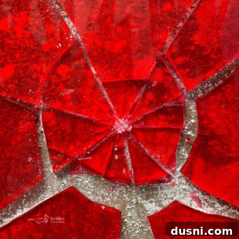 Homemade Cinnamon Rock Candy Recipe Video Tutorial 4 cinnamon rock candy broken up into pieces