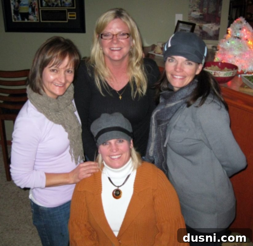 Luxurious White Chocolate Raspberry Truffle Cheesecake 24 4 friends enjoying dessert