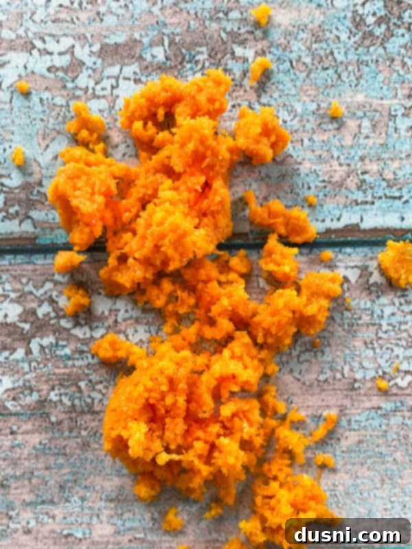 Easy Orange Fudge Recipe grated orange zest