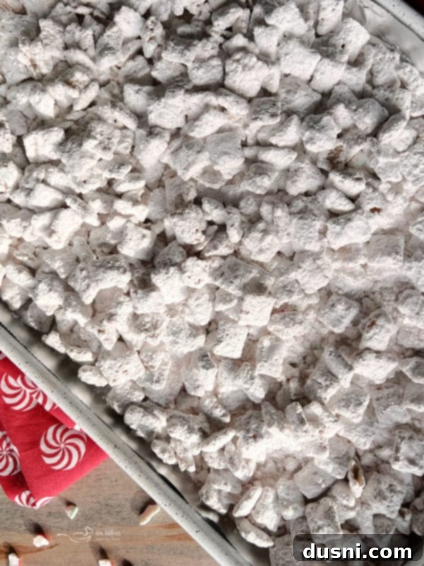 puppy chow with powdered sugar