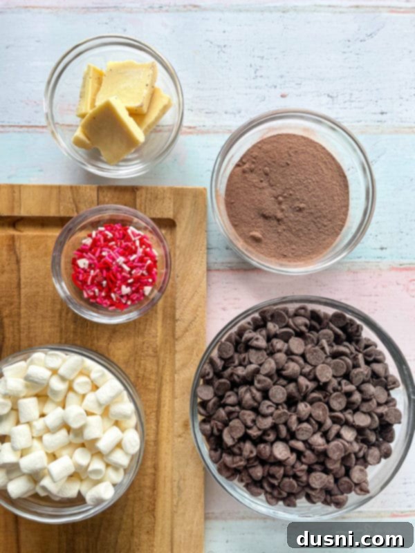 Hot cocoa bomb recipe ingredients