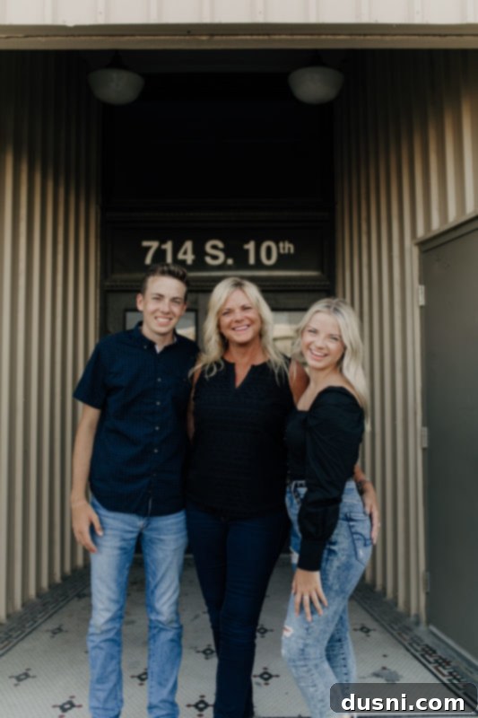 Velvet Mushroom Dream 12 A current photo of two young adults, likely the author's children.