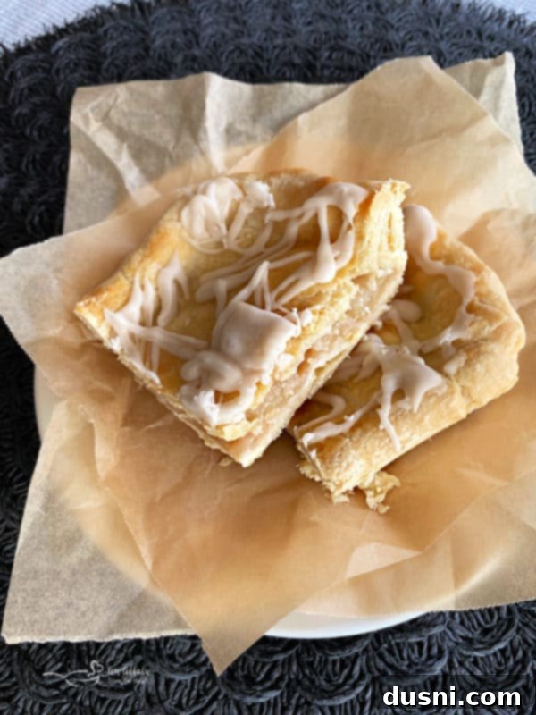 Sliced Apple Bars on a plate, a delightful alternative to raisin bars.