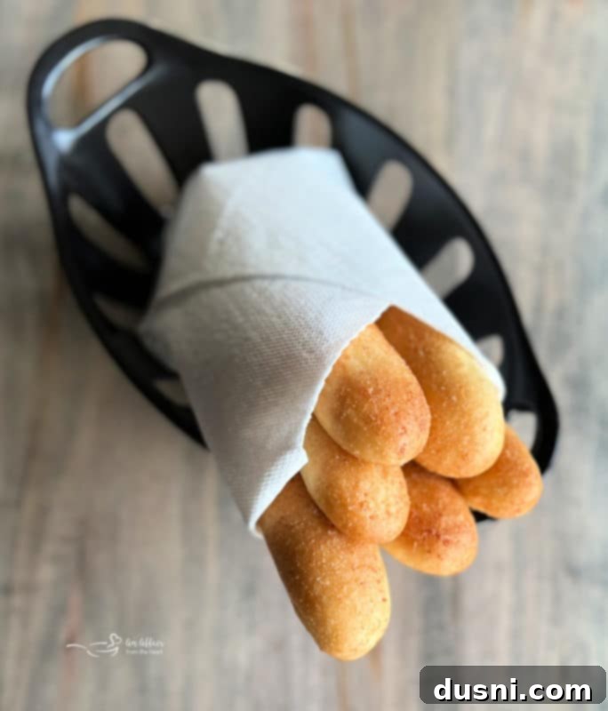 Homemade Olive Garden Breadsticks, ready to be served