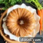 Carrot Coffee Cake with Brown Butter Glaze