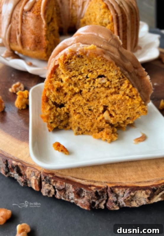 Slice of Carrot Coffee Cake