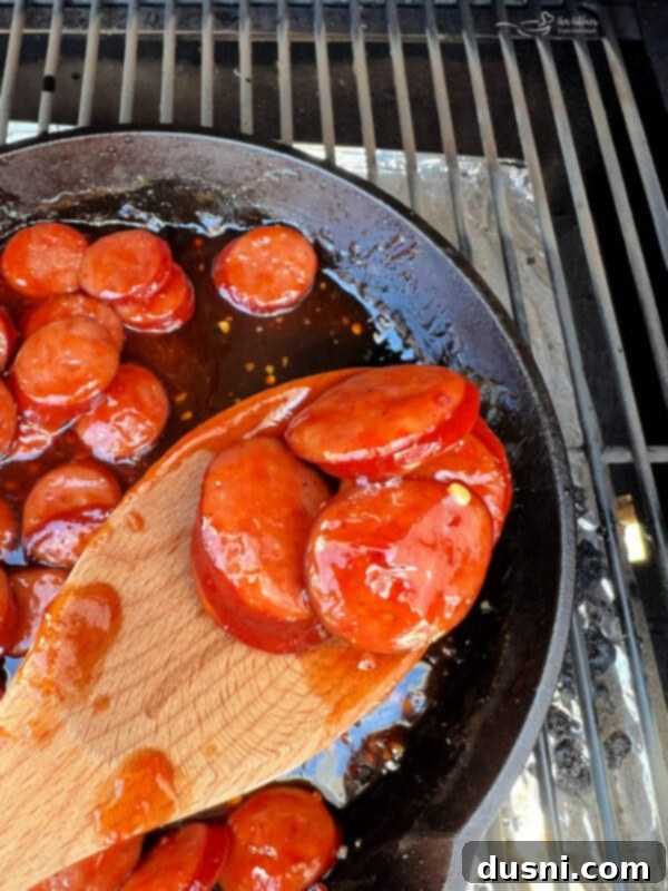 Smoky Sausage & Tangy Kraut Sandwiches 18 Plated BBQ Smoked Sausage Sandwiches