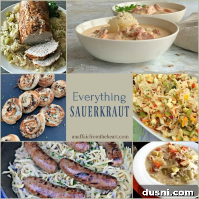 Smoky Sausage & Tangy Kraut Sandwiches 20 The Ultimate Guide to Sauerkraut