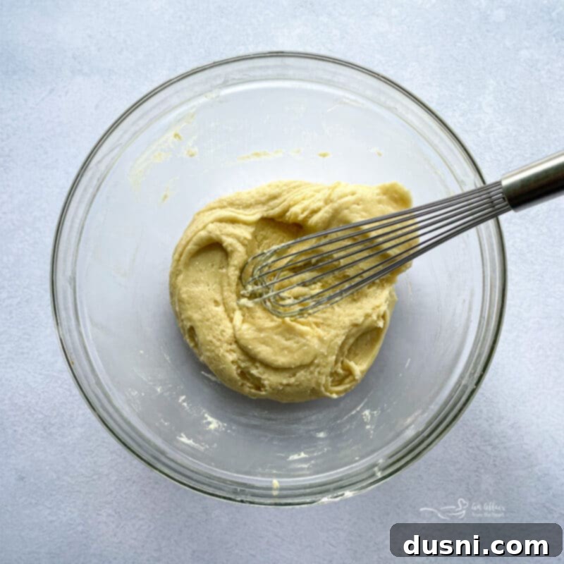 Lemon Blueberry Crumble Bliss 7 cake batter for lemon blueberry crumble bars