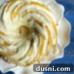 Luscious Lemon Cream Cheese Bundt Cake 16 Overhead View of Lemon Cream Cheese Bundt Cake