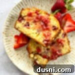 Strawberry Bread with Strawberry Glaze