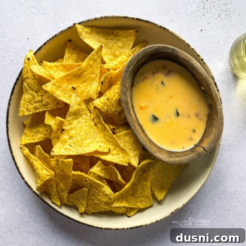 Homemade Qdoba Queso 16 Qdoba Queso Dip with Chips