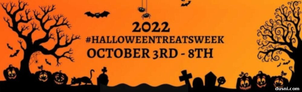 Promotional banner for Halloween Treats Week