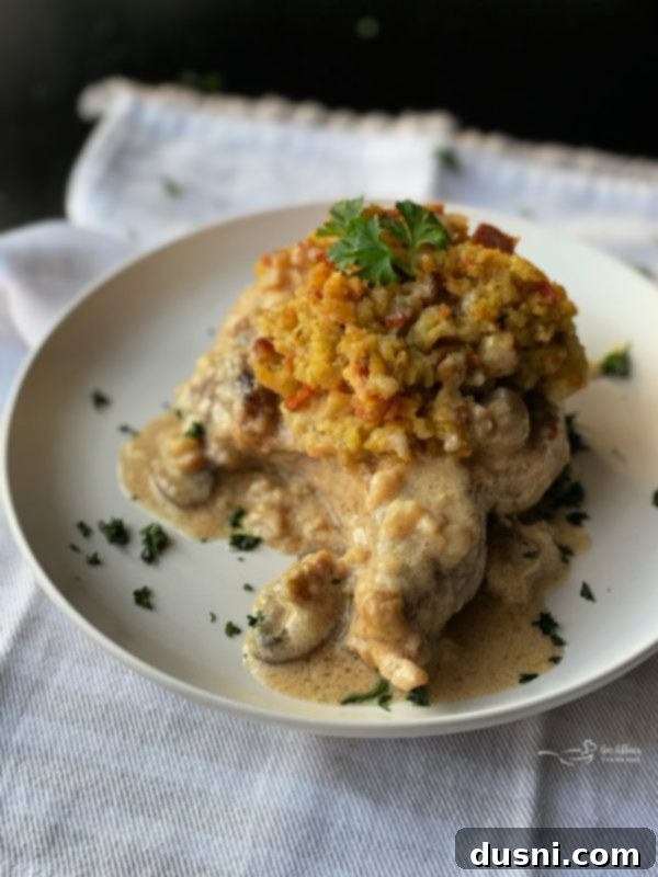 Homemade Bob Evans Style Pot Roast 15 Baked Pork Chops with Stuffing, a comforting side dish idea.