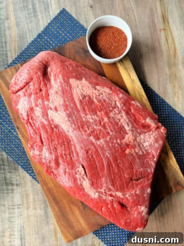 Texas Heat Smoked Brisket 5 Spicy beef brisket with dry rub and horseradish sauce.