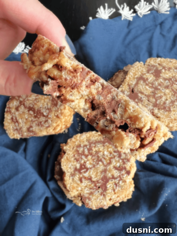 Scotcheroo Swirls 2 Delicious Scotcheroo Pinwheels featuring chocolate and butterscotch swirls